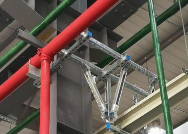 五常该抗震支架的整体式支吊架结构协调性好
